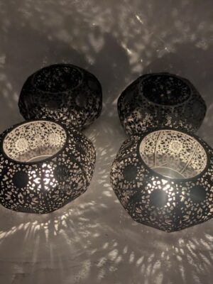 Photophore métal Déco