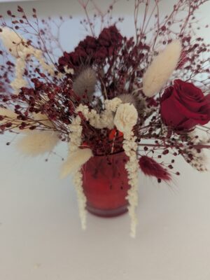 Photophore ou vase fleurie